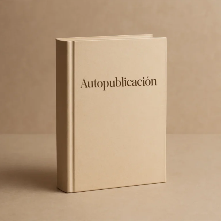 Libro autopublicado sin corrector